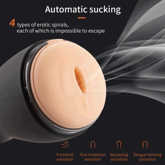 otouch automatic man masturbator vibration blowjob sucking handjob machine silicone vagina men masturbation supplies