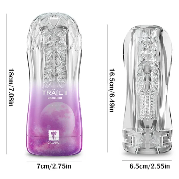 galaku masturbator soft pussy transparent vagina adult endurance exercise sex products vacuum pocket cup