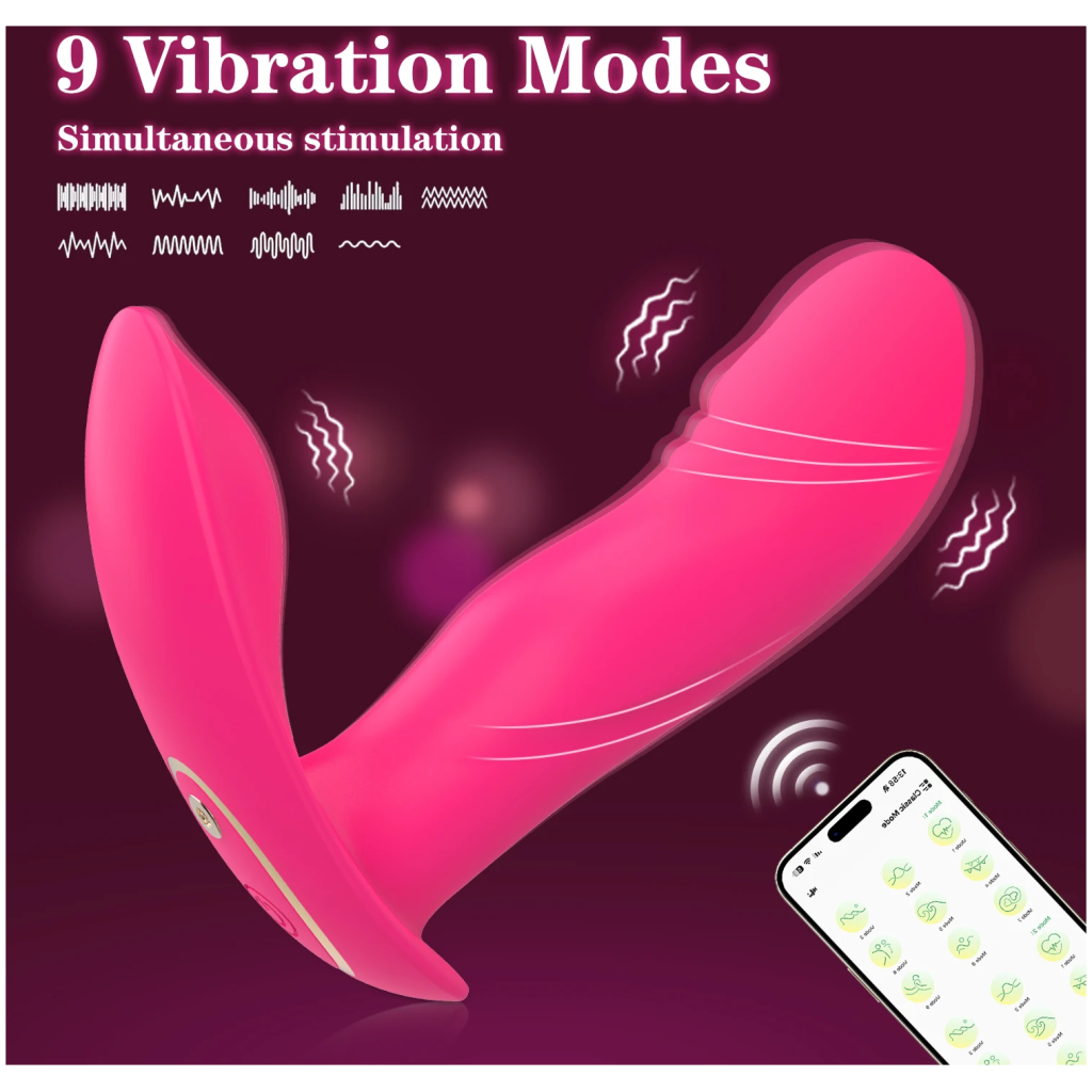 app control wearable dildo vibrator clitoris stimulator g spot massager fe anal butt plug vibrating adult