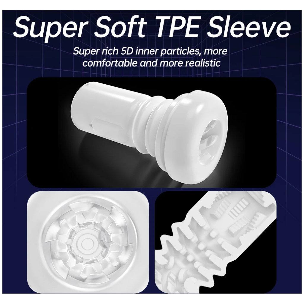 dry well penis pump masturbator stroker with 3 thrusting & 9 vibration , pocket pussy