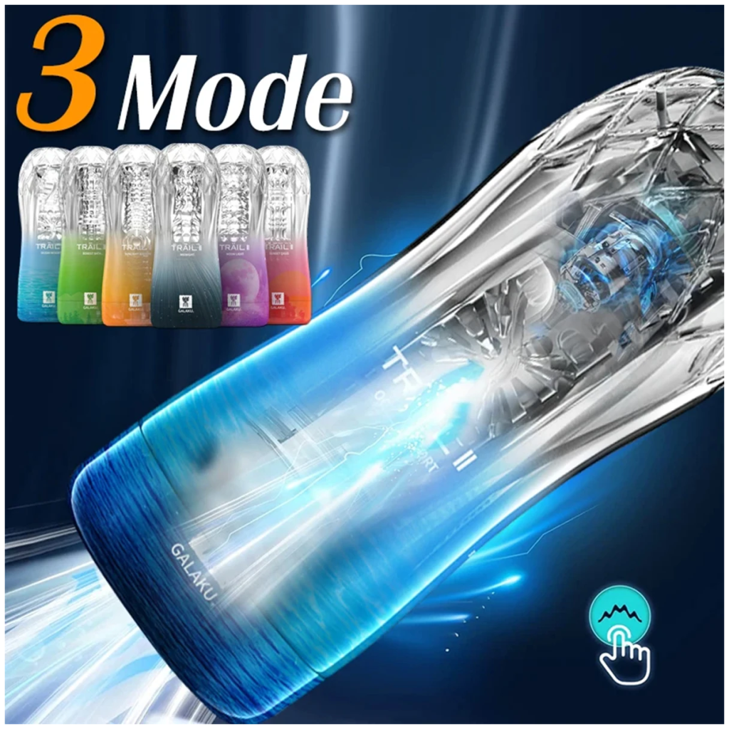 galaku masturbator soft pussy transparent vagina adult endurance exercise sex products vacuum pocket cup