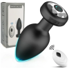 Silicone Wireless Anal Vibrator - Remote Control Prostate Massager, Unisex Butt Plug Vagina Stimulator, Adult Products