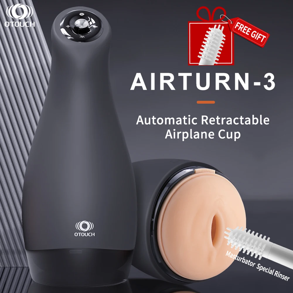 otouch automatic man masturbator vibration blowjob sucking handjob machine silicone vagina men masturbation supplies