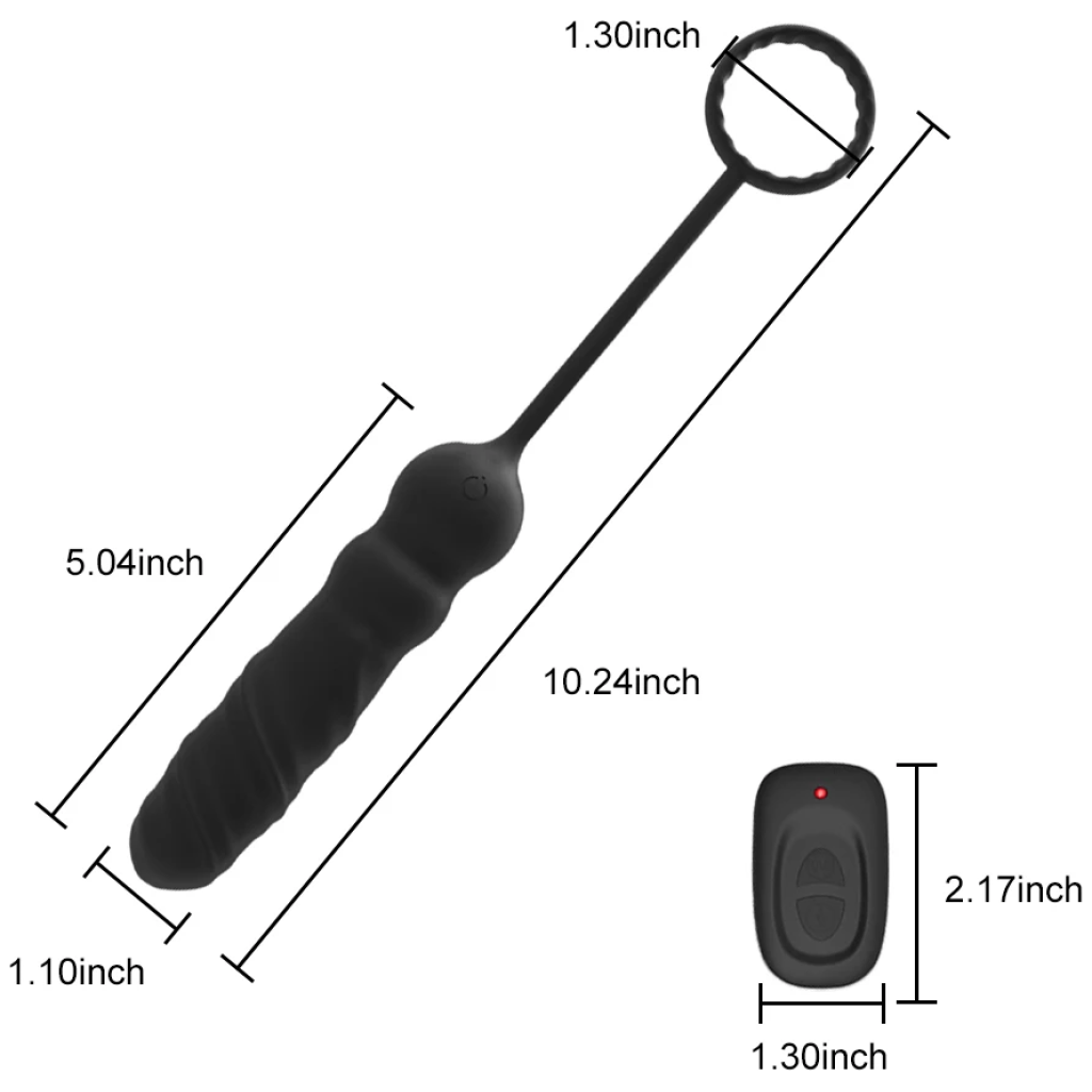 prostate massager vibrator wireless butt anal plug penis cock ring scrotum ballstrecher buttplug adult