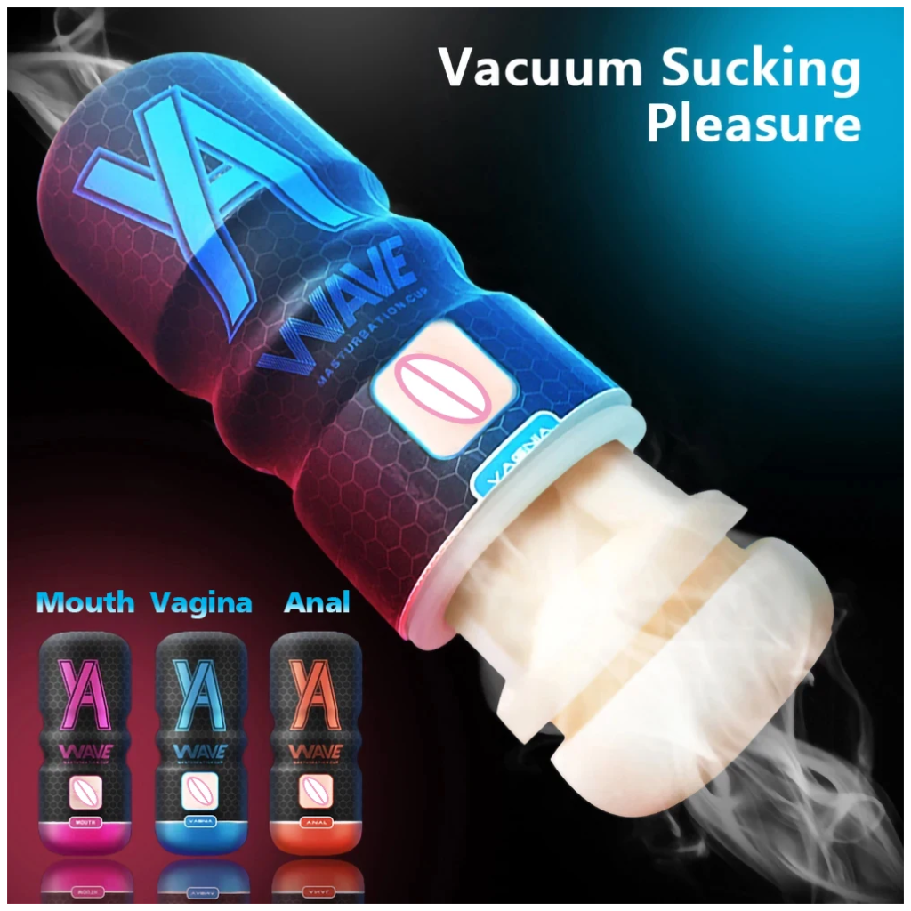 yafei powerful sucking masturbation cup realistic anal vagina pocket pussy blowjob massager masturbator