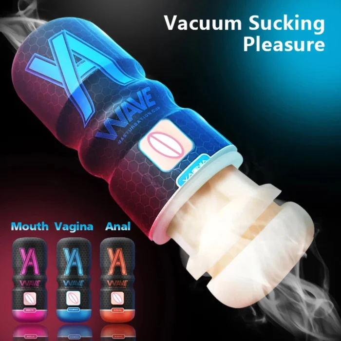 yafei powerful sucking masturbation cup realistic anal vagina pocket pussy blowjob massager masturbator