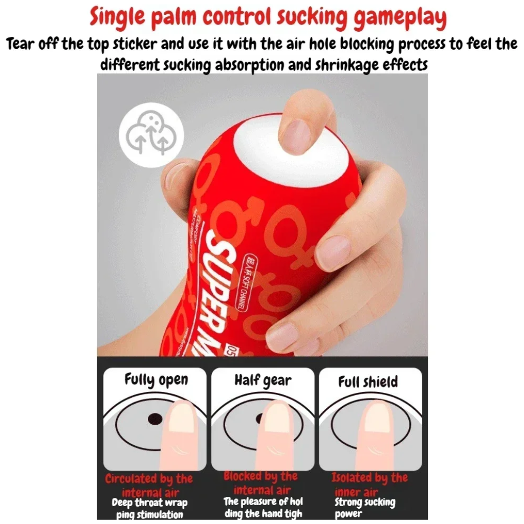 powerful sucking masturbator 6 styles realistic vagina masturbation cup endurance exercise pocket pussy