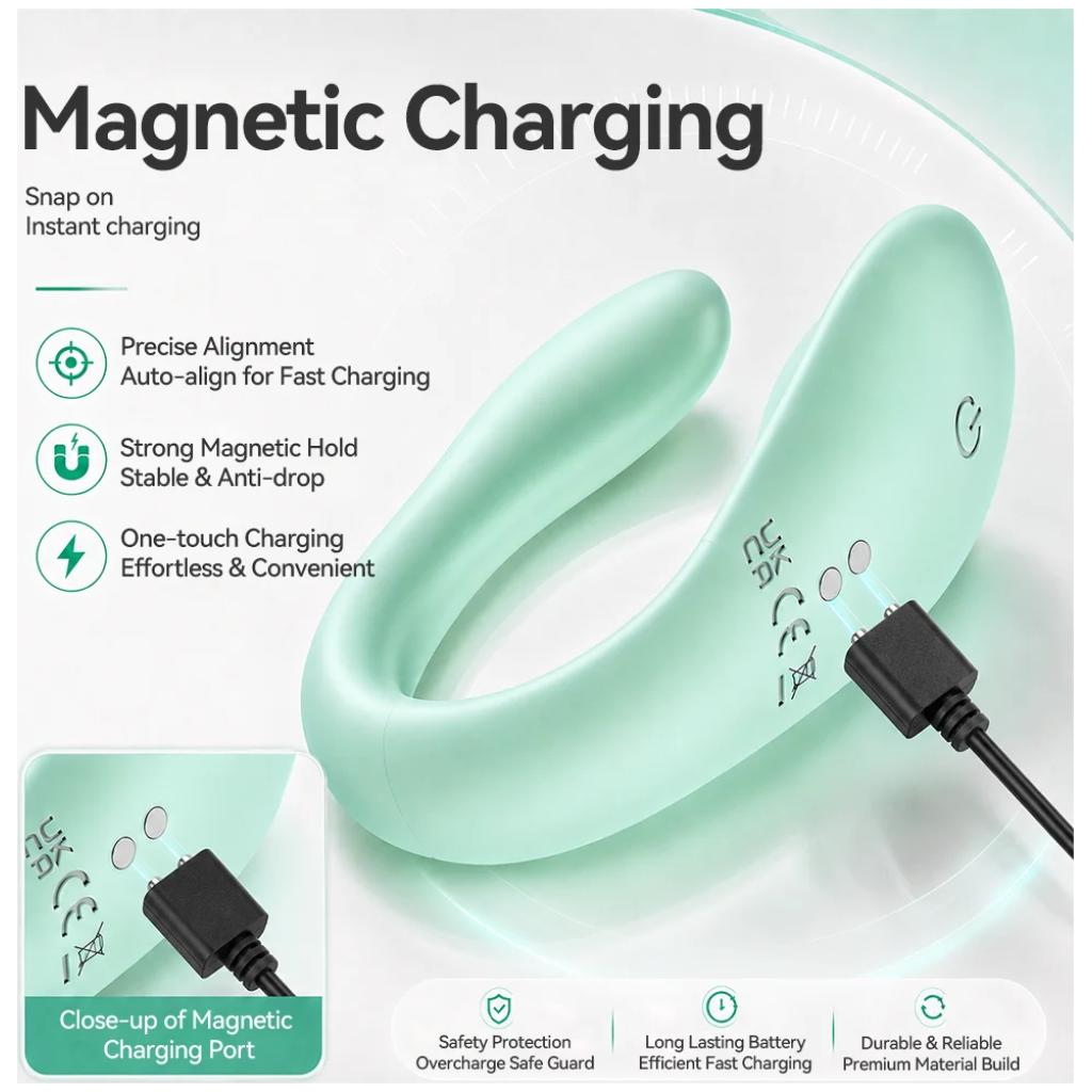 wireless remote vibrators 9 modes magnetic rechargeable silicone ipx5 waterproof quiet wearable couples adult