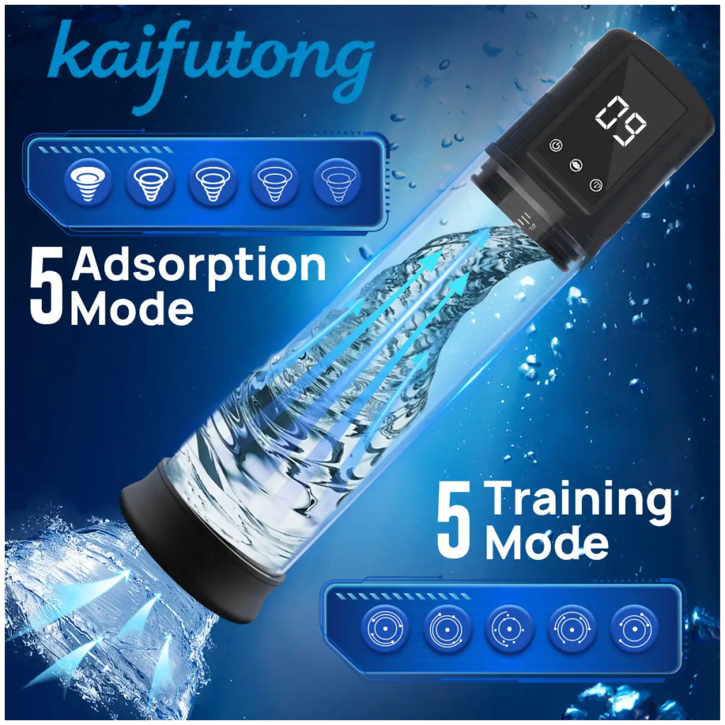 penis pump vacuum sucking vibrator enlargement extend delay stamina penis trainer masturbators cup dick pump adult men