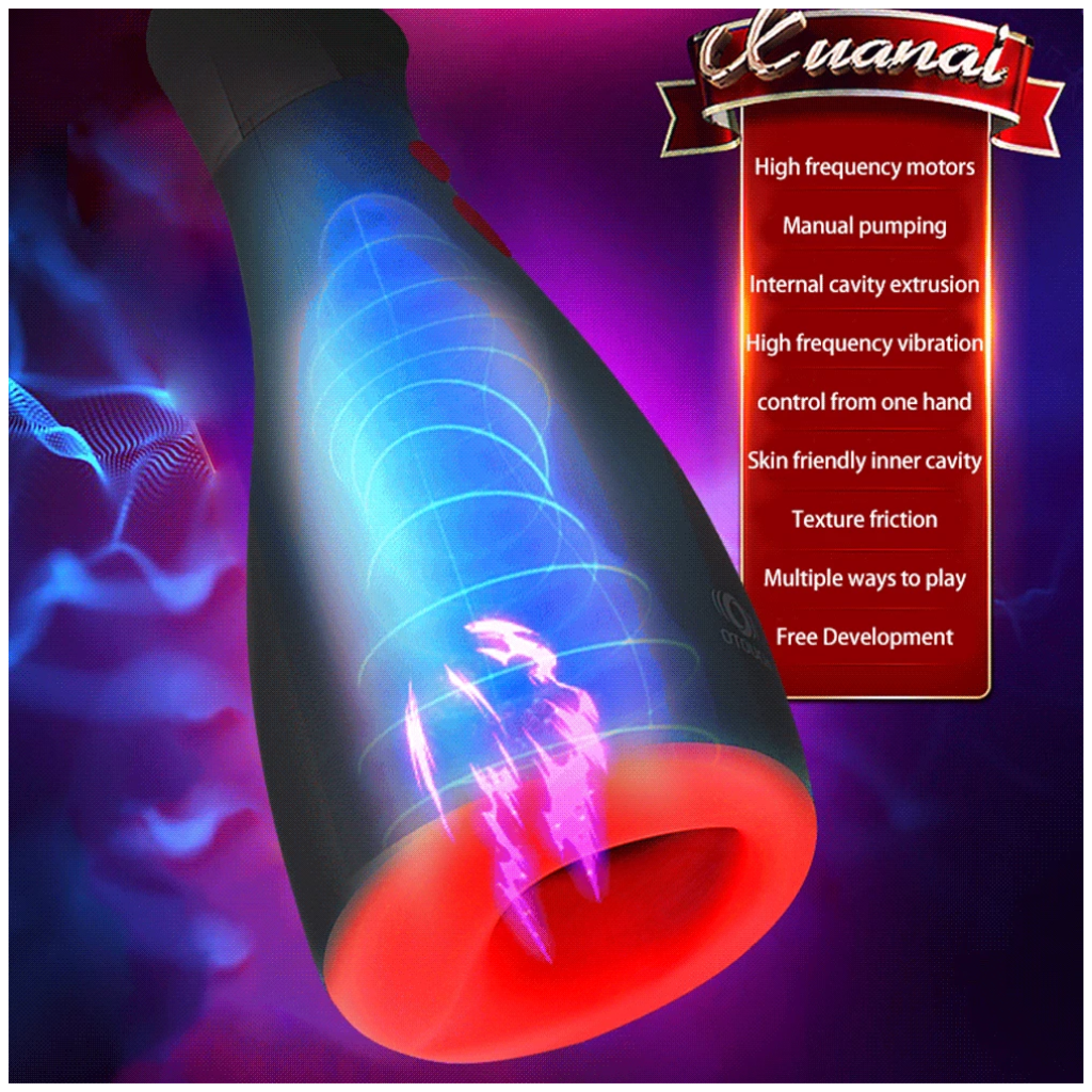 men masturbation machine inflatable masturbator deep throat squeeze adult 18 pussy penis clamping vibrator