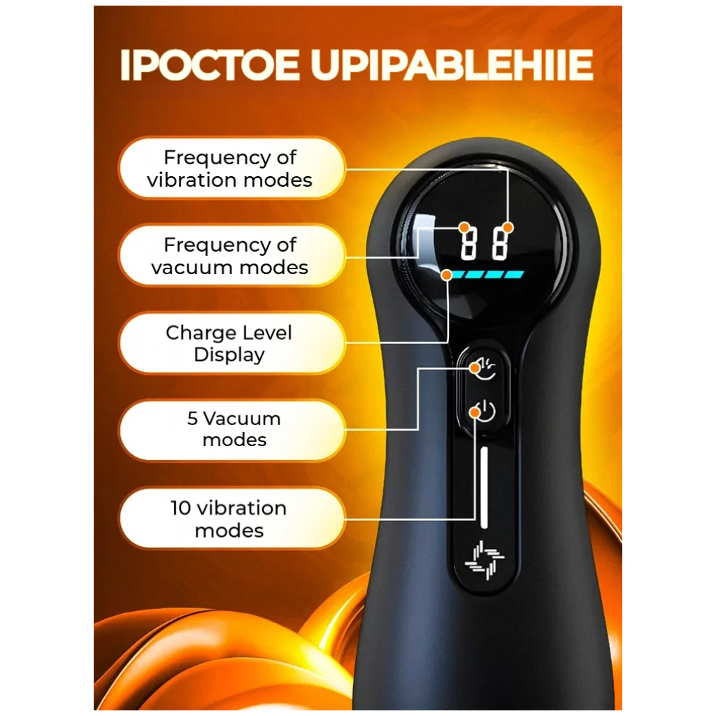 masturbator penis pump adult for 18 men with 4 sucking 9 vibration modes led display pocket pussy realistic vagina