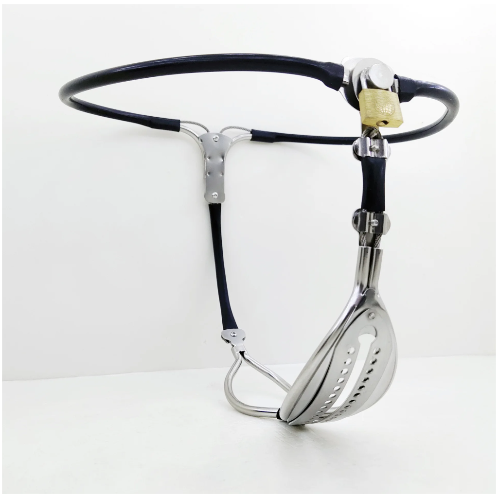 fe chastity belt pants with poop hole invisible strap on stainless steel chastity device underwear bondage sex toy