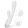 DRY WELL 2-in-1 Rabbit Vibrator, 5 Patting, 5 Vibration Modes