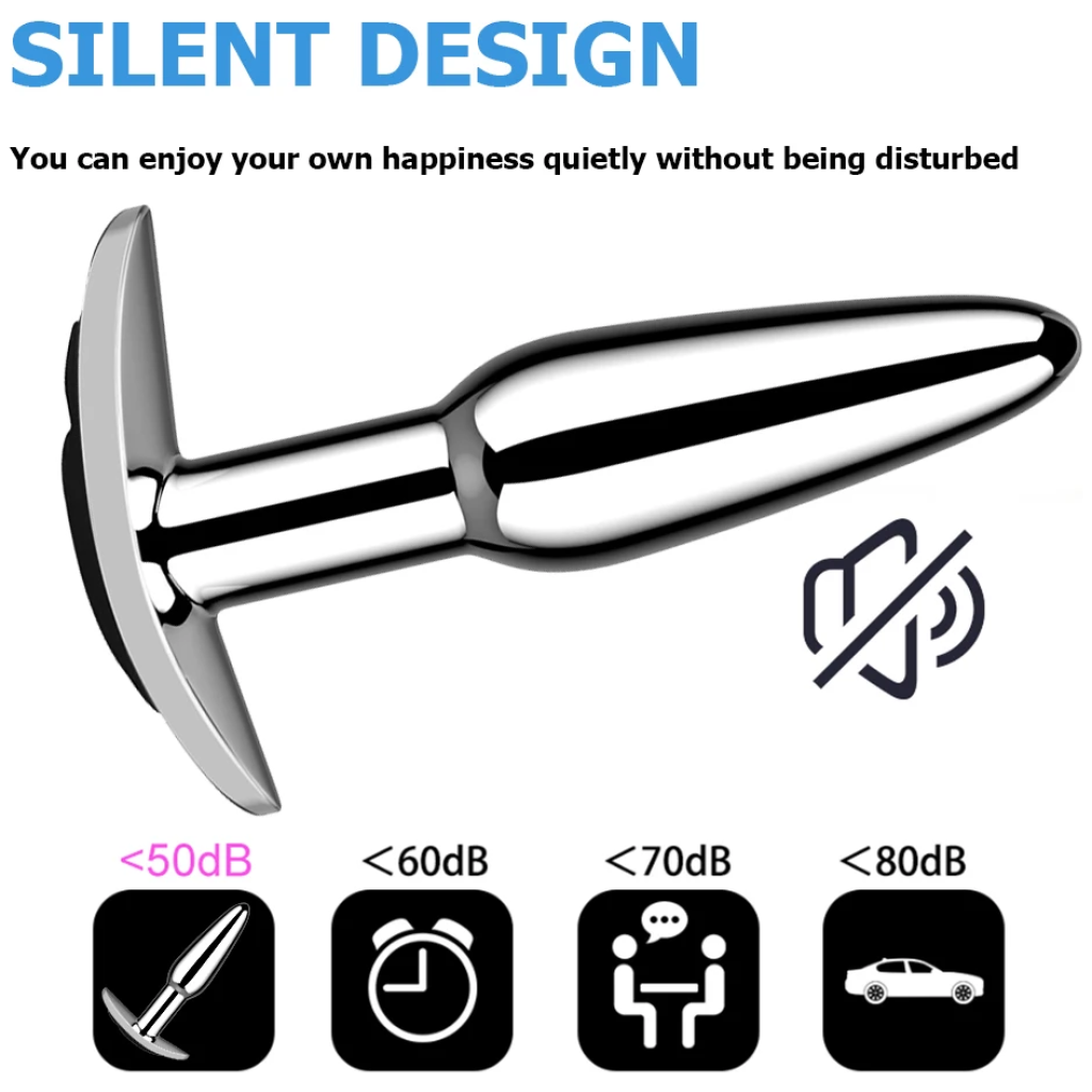 anal plug with push 10 vibration modes anal toy prostate massager with remote control vibrator anal toys for 18