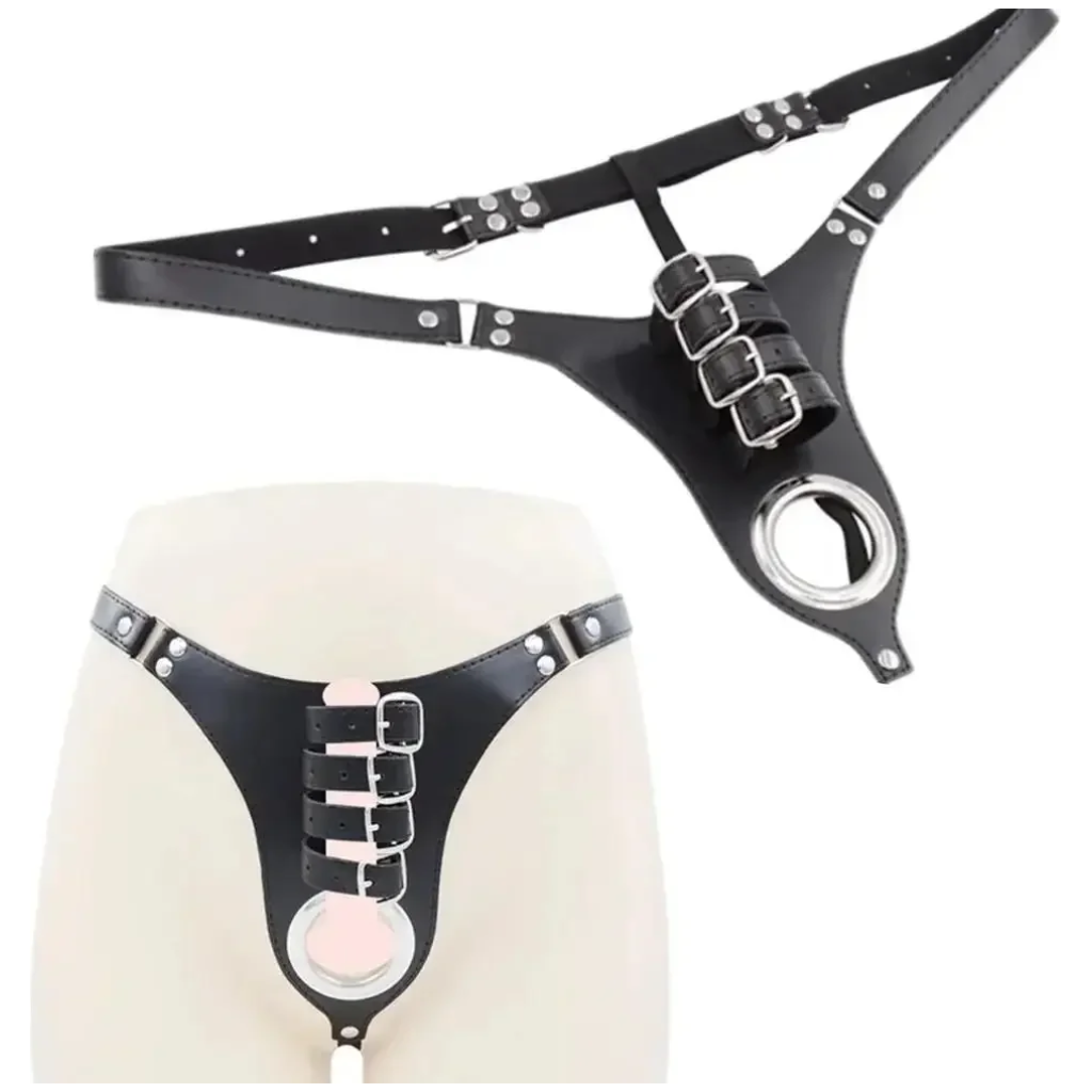 bdsm chastity belt s chastity cage leather penile wearing pants penis ring erotic urethral chastity
