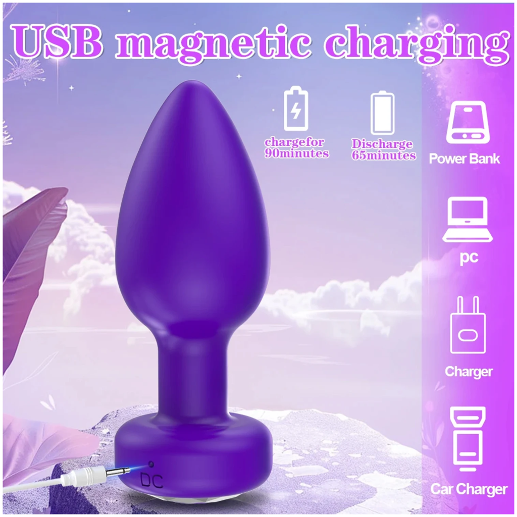app butt plug anal vibrator for gay remote control dildo vibration masturbation adult sex toy for couples prostate massager