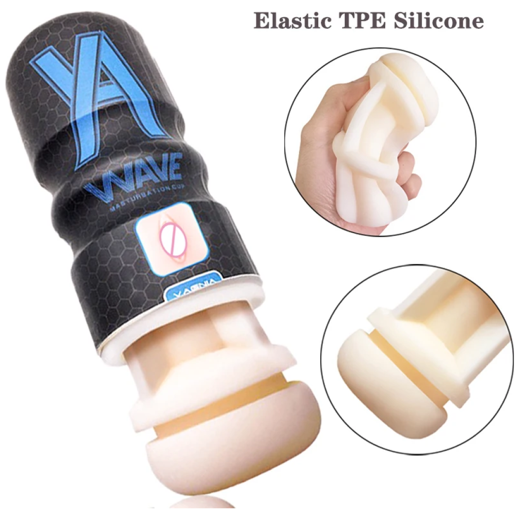 yafei powerful sucking masturbation cup realistic anal vagina pocket pussy blowjob massager masturbator