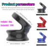 Reusable Cock Penis Ring - Delay Ejaculation & Stronger Erection, Men’s Linen Nozzle Ring Adult Products Sex Toy
