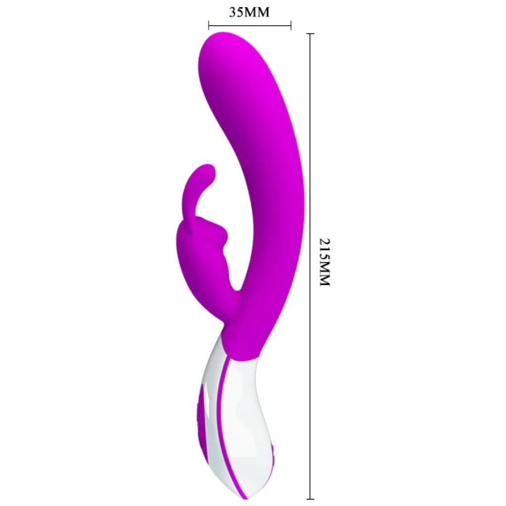 pretty love 12 function vibration rabbit dildo vibrator double g spot massager adult sex toy products for woman usb rechargeable