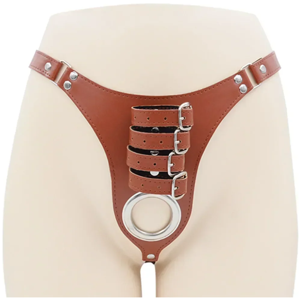 bdsm chastity belt s chastity cage leather penile wearing pants penis ring erotic urethral chastity