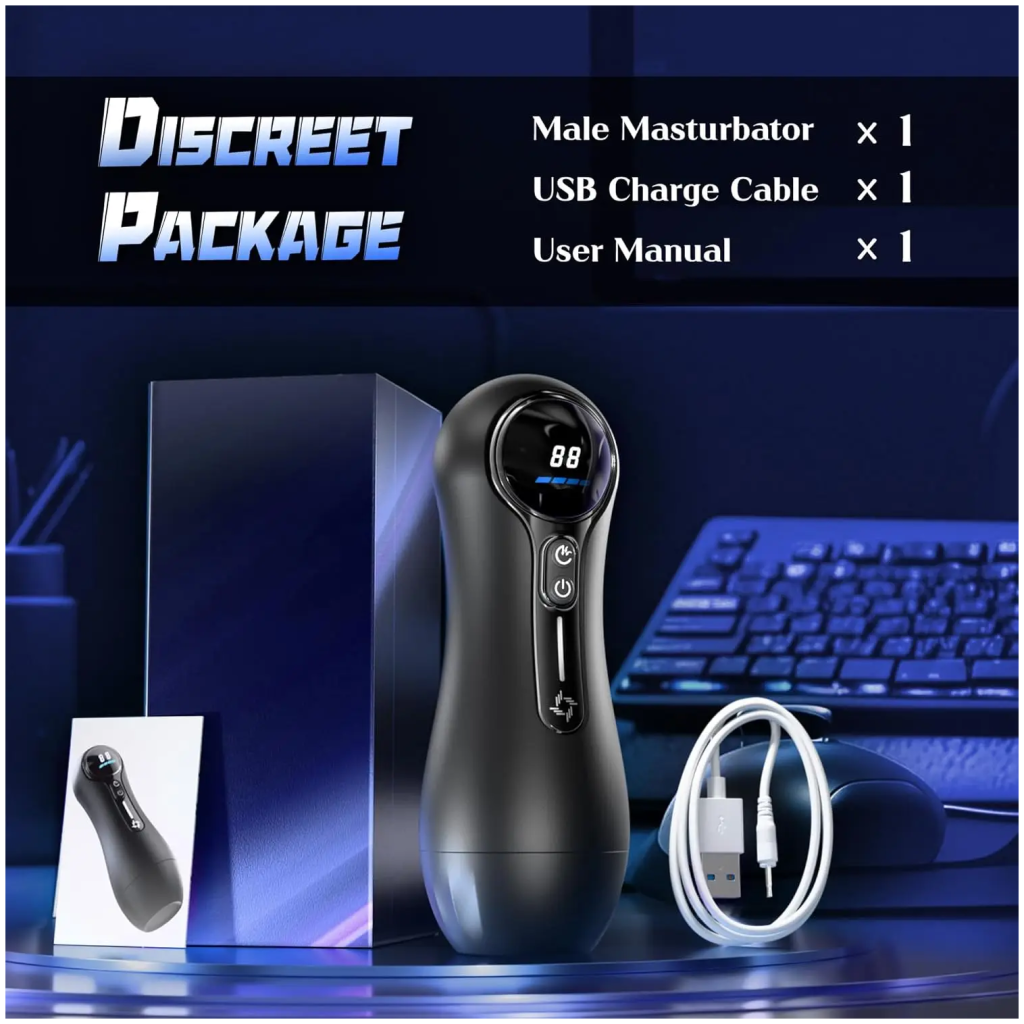 masturbator penis pump adult for 18 men with 4 sucking 9 vibration modes led display pocket pussy realistic vagina