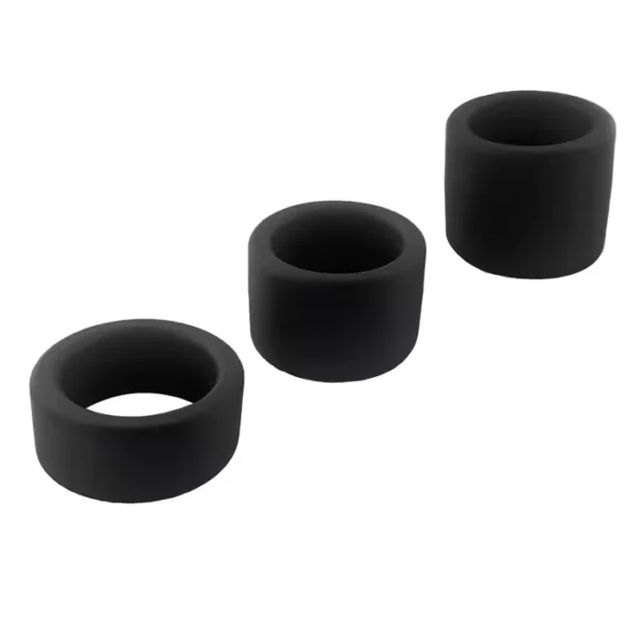 soft silicone penis cock ring set ball scrotum stretcher penis lock cock ring delay ejaculation enlargement sex toy big man