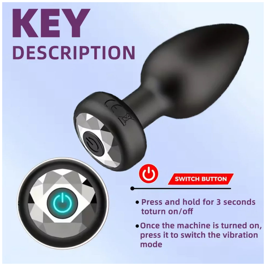app wireless anal vibrator butt plug remote prostate stimulator fe control vagina massager adult gay