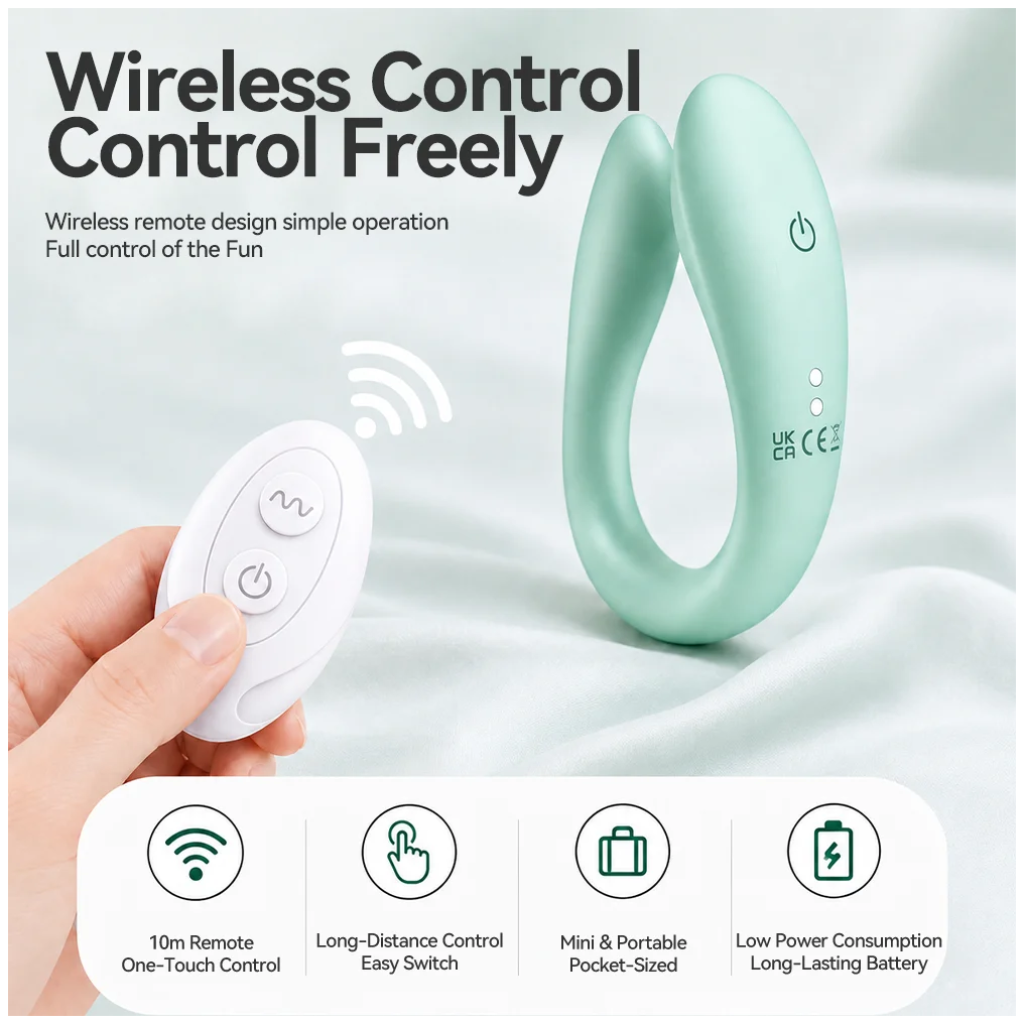 wireless remote vibrators 9 modes magnetic rechargeable silicone ipx5 waterproof quiet wearable couples adult