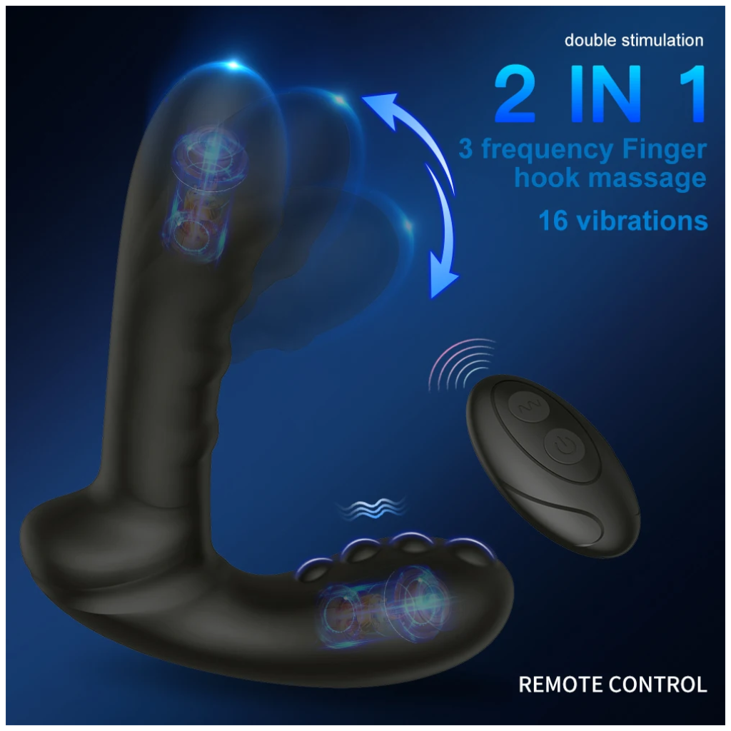 wiggle prostate massager anal vibrator wireless remote butt plug vibrating anus masturbator for couples