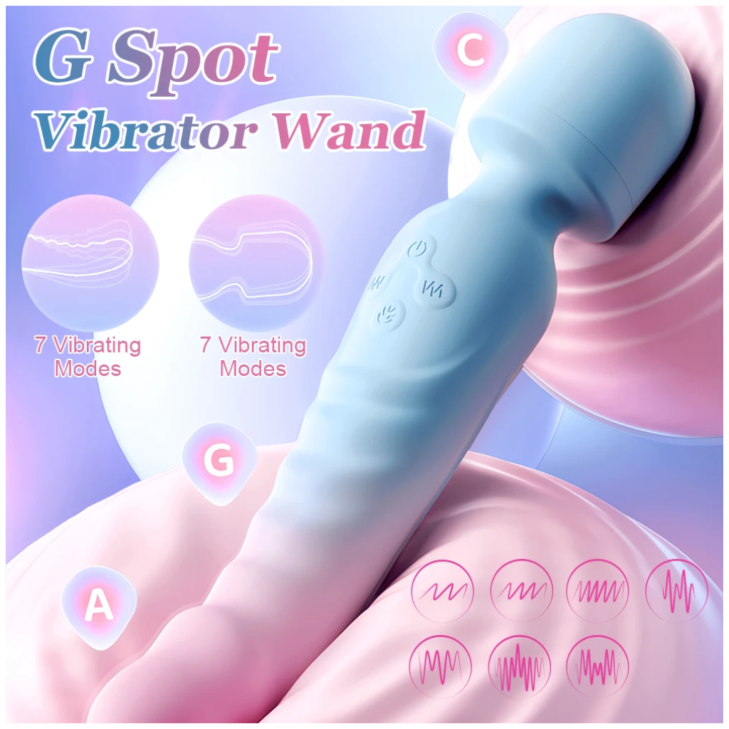 3 in 1 mode powerful vibrator av sex machine magic wand clitoris g spot stimulator fe vagina massager woman adults
