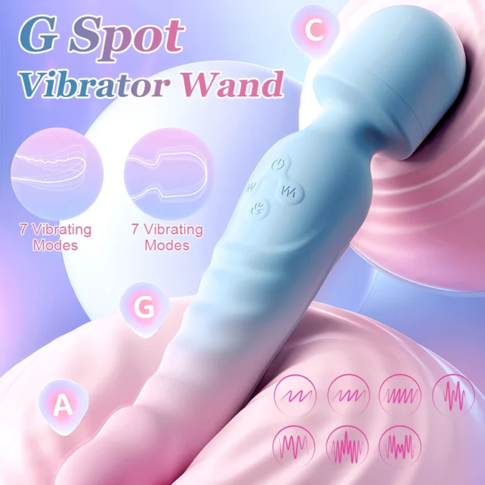 3 in 1 mode powerful vibrator av sex machine magic wand clitoris g spot stimulator fe vagina massager woman adults