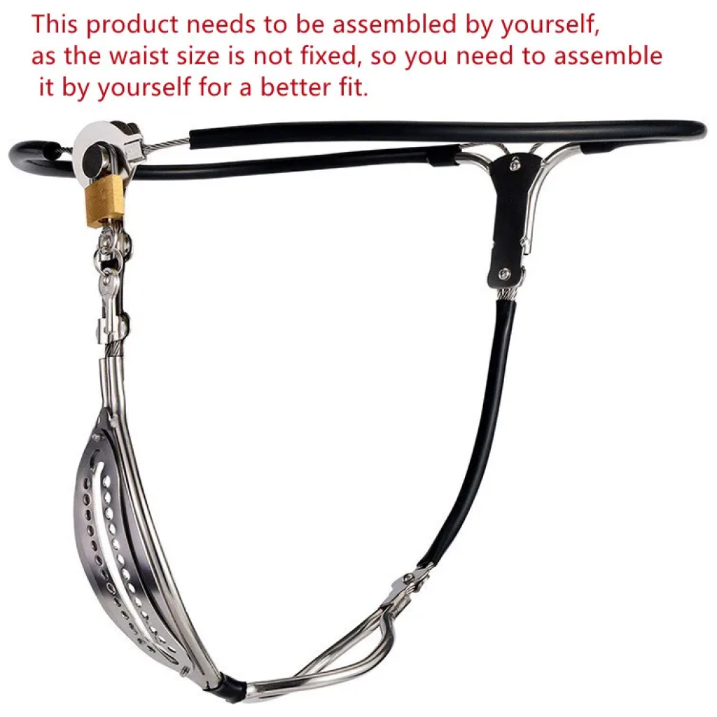 fe chastity belt pants with poop hole invisible strap on stainless steel chastity device underwear bondage sex toy